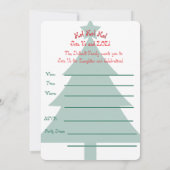 Ho! Ho! Ho! Invitation à la fête (Dos)