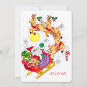 Ho! Ho! Ho! Invitation à la fête (Devant)