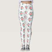 Ho Ho Ho ! Jolly Holiday Cheer noël Leggings (Devant)