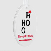 Ho Ho Ho : Joyeux Noël (devant)