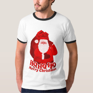 Ho Ho Ho Joyeux Noël Père Noël, t-shirt rouge homm