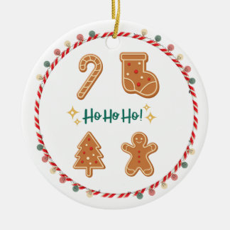 Ho Ho ho Keramisch Ornament