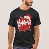 Ho Ho Ho | Kerst Pet Modern T-shirt (Voorkant)