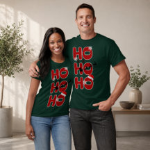 HO HO HO Kerst T-Shirt