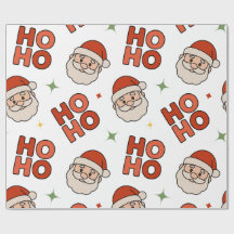 Ho Ho Ho Kerstman Inpakpapier – Leuk & Feestelijk
