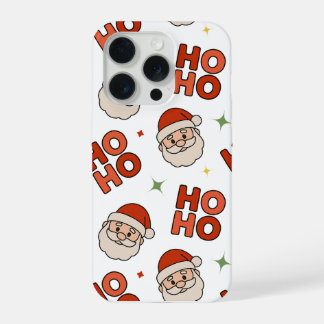 Ho Ho Ho Kerstman Phonehoesje – Feestelijke Kerst iPhone 15 Pro Hoesje