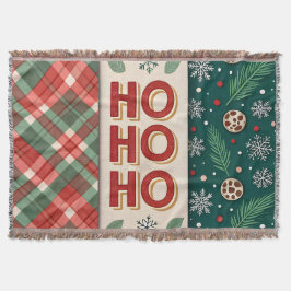 Ho Ho Ho Kerstmis Deken