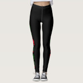 Ho Ho Ho Kerstmis Leggings (Voorkant)