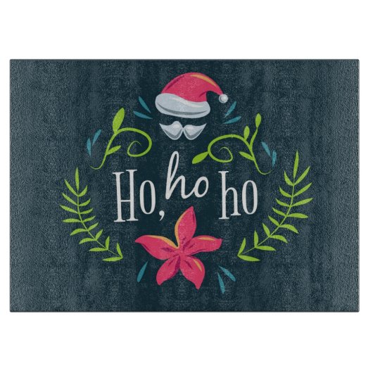 Ho Ho Ho Kerstmis Snijplank (Voorkant)