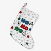 Ho-Ho-Ho-Kerstontwerp Kleine Kerstsok (Voorkant (Hangend))