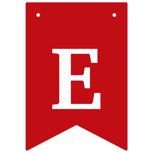 Ho-Ho-Ho-Kerstontwerp Vlaggetjes (Derde vlag)