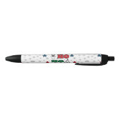 Ho-Ho-Ho-Kerstontwerp Zwarte Inkt Pen (Bodem)