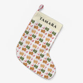 Ho Ho Ho Kleine Kerstsok (Voorkant (Hangend))