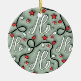 Ho Ho Ho Lights Ornament