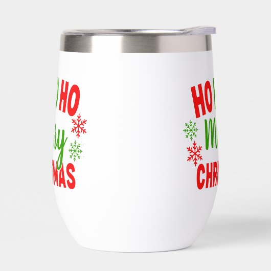 HO HO HO MERRY CHRISTMAS (Gauche)