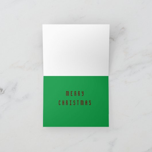 *HO HO HO* MERRY CHRISTMAS COOL CARD KAART (Binnen)