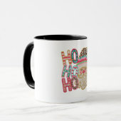 Ho Ho Ho Merry Christmas Santa mug (Devant gauche)