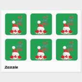 Ho, ho, ho. Merry Kerstmis Sticker (Vel)