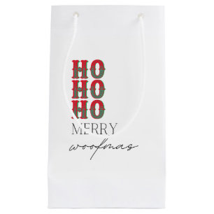 Ho Ho Ho Merry Woofmas Klein Cadeauzakje
