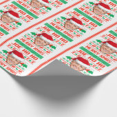 HO HO HO MERRY XMAS CADEAUPAPIER (Hoek)