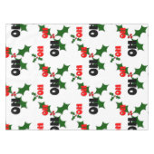 Ho Ho Ho Mistletoe Tablecloth Tafelkleed (Voorkant (Horizontaal))