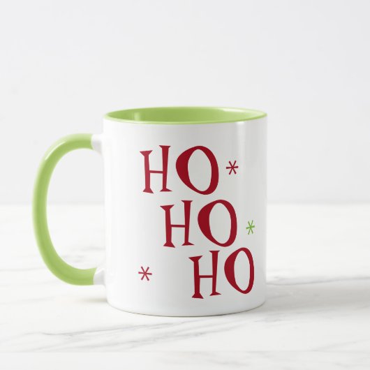 HO HO HO Mug (Gauche)