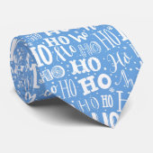 Ho Ho Ho Noël Typographie Cravate (Roulé)