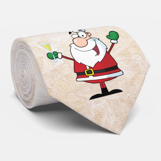 Ho Ho Ho Père Noël Cravate de Noël (Roulé)