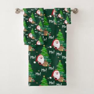 Ho Ho Ho, Père Noël et les arbres de Noël Ensemble