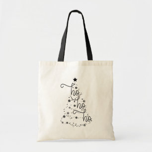 Ho Ho Ho Père Noël Snowflake Sac fourre-tout de No