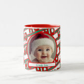 Ho Ho Ho Photo Christmas Mug (Centre)