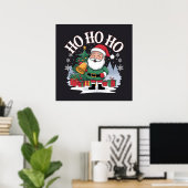 Ho Ho Ho Poster (Thuiskantoor)