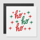 HO HO HO PRETTIG KERSTFEEST (Voorkant / Achterkant)