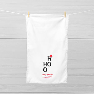 Ho Ho Ho: Prettig kerstfeest Theedoek