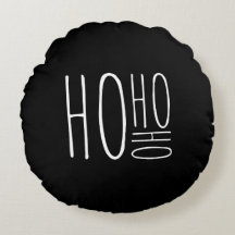HO HO HO Prettig Kerstmis Zwarte Chic Boerderijsti
