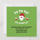 Ho Ho Ho Qui ne voudrait pas passer une invitation (Devant)