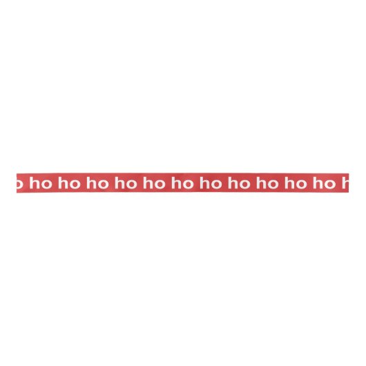 Ho Ho Ho Red Lint (Voorkant)