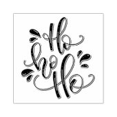 Ho Ho Ho Rubberstempel (Afrduk)