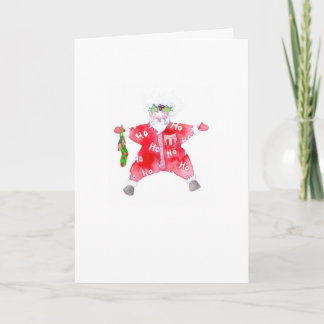 Ho Ho Ho Santa Card Kaart