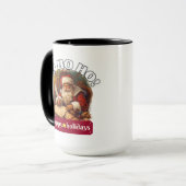 Ho Ho Ho Santa Christmas Mug | Festive Gift Idea (Devant gauche)