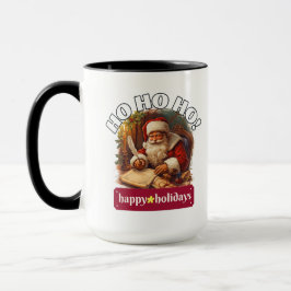 Ho Ho Ho Santa Christmas Mug | Festive Gift Idea Mok