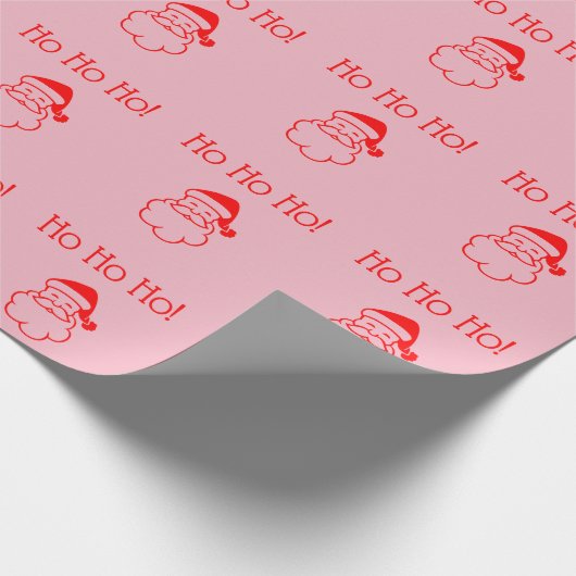 Ho Ho Ho Santa Claus 4Angela Cadeaupapier (Hoek)