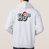 Ho Ho Ho Santa Claus Hoodie (Achterkant)