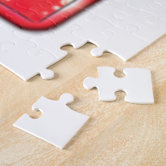 Ho Ho Ho! Santa Claus Pet Merry kerstster Legpuzzel (Zijkant)