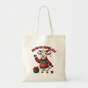 Ho Ho Ho Santa Hat Kerstgeit Tote Bag