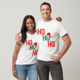 Ho Ho Ho Sinterklaas Pet Vrolijk Kerstfeest T-shirt