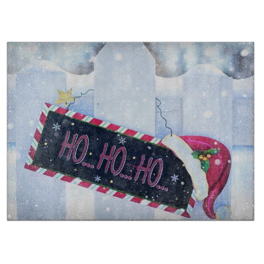 Ho Ho Ho Snijplank (Voorkant)