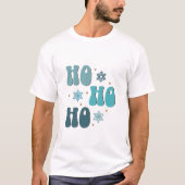 Ho Ho Ho T-shirt de Noël (Devant)