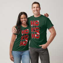 HO HO HO T-shirt de Noël