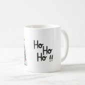 Ho Ho Ho tasse de Noël (Devant droit)